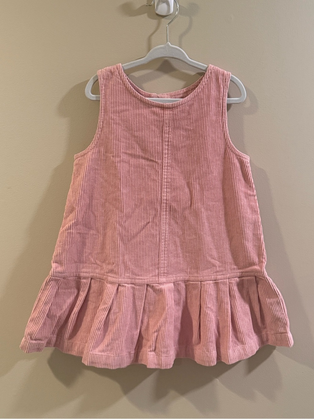 GAP Baby Pink Corduroy Dress Top